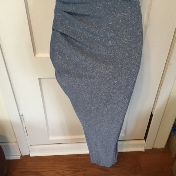 SheinBae size 4 body fitting blue dress new with tags. - Picture 3 of 5